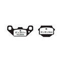EBC “R“ Long Life Sintered Brake Pad (Brake Type: Brake pads) (Compatible Brand: Fits Kawasaki,Fits Suzuki)