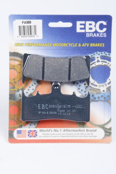 EBC Organic Brake Pad (Brake Type: Brake pads)