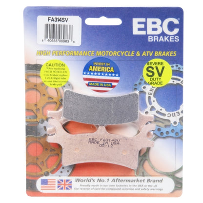 EBC "SV" Severe Duty Brake Pad (Brake Type: Brake pads) (Compatible Brand: Fits Polaris)