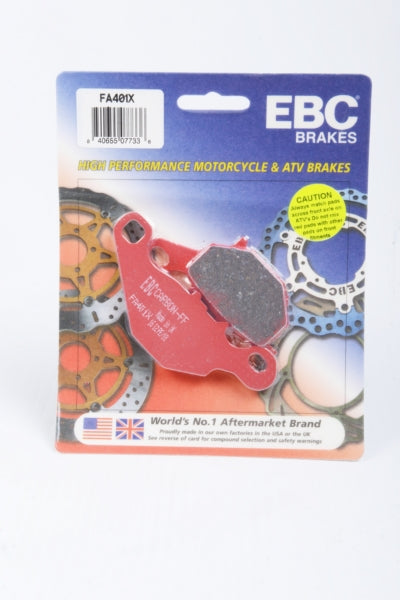 EBC “X” Series Moto-X Sport & Enduro Brake Pad (Brake Type: Brake pads) (Compatible Brand: Fits Suzuki)