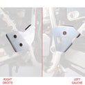 DRC - ZETA Aluminium Frame Guard (Material: Aluminium) (Compatible Brand: Fits Honda)