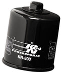 K&N Performance Oil Filter - Cartridge Type (Compatible Brand: Fits Kawasaki,Fits Polaris,Fits Yamaha)