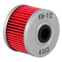 K&N Oil Filter (Compatible Brand: Fits Gas Gas,Fits Honda,Fits Kawasaki,Fits Polaris)