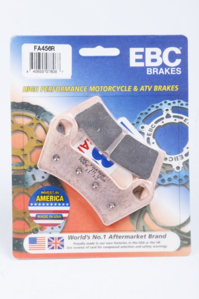 EBC “R“ Long Life Sintered Brake Pad (Brake Type: Brake pads) (Compatible Brand: Fits Honda,Fits Polaris)
