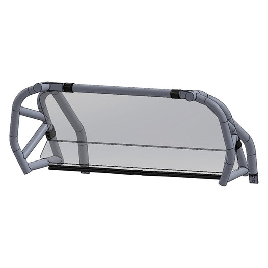 Direction 2 Rear Windshield - Scratch Resistant (Compatible Brand: Fits Polaris)