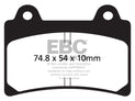 EBC V-Pad Brake Pad (Brake Type: Brake pads) (Compatible Brand: Fits Yamaha)