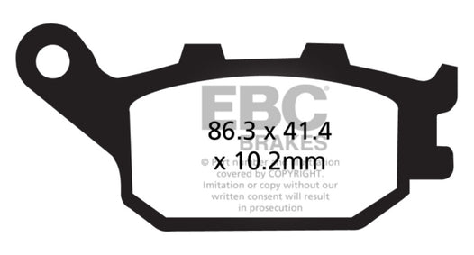 EBC V-Pad Brake Pad (Brake Type: Brake pads) (Compatible Brand: Fits Honda,Fits Kawasaki,Fits Suzuki,Fits Yamaha)