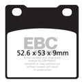 EBC V-Pad Brake Pad (Brake Type: Brake pads) (Compatible Brand: Fits Suzuki)