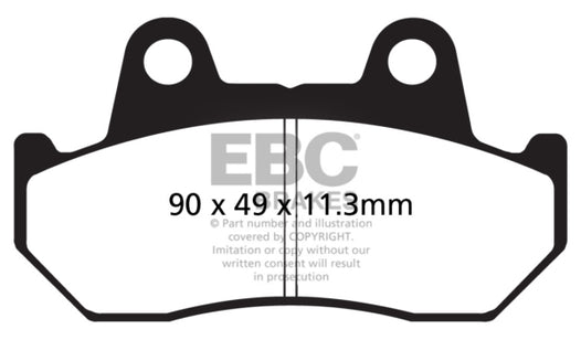 EBC V-Pad Brake Pad (Brake Type: Brake pads) (Compatible Brand: Fits Honda)