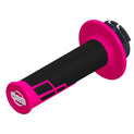 Pro Taper Clamp-on Handlebar Grips (Material: Composite nylon fiber,Aluminium) (Color: Pink,Black)