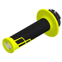 Pro Taper Clamp-on Handlebar Grips (Material: Composite nylon fiber,Aluminium) (Color: Yellow,Black)