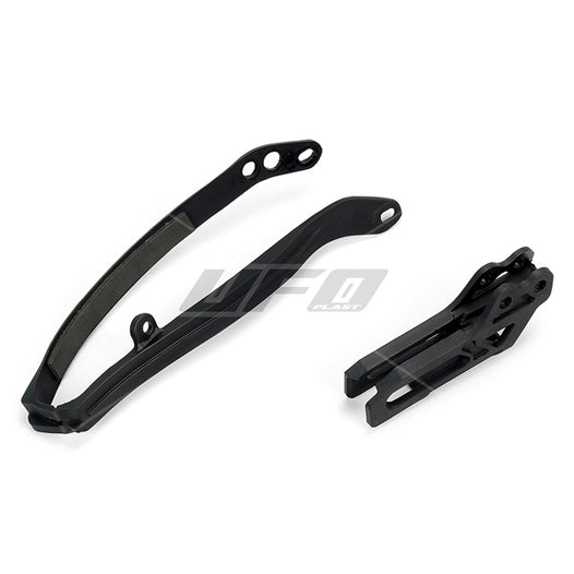 Ufo Plast Chain Guide & Slider Chain with swingarm (Compatible Brand: Fits Yamaha)