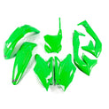 Ufo Plast Complete kit (Compatible Brand: Fits Kawasaki) (Color: Neon green)