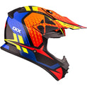 CKX TX228 Off-Road Helmet (Shell: TX228) (Graphic: Race)