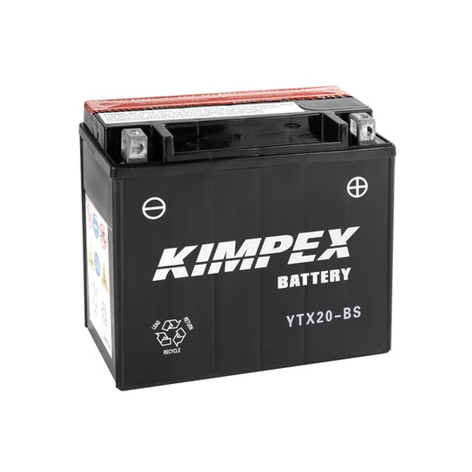 Kimpex Battery Maintenance Free AGM (Model number: YTX20-BS)