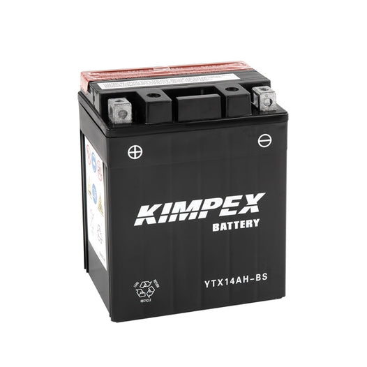 Kimpex Battery Maintenance Free AGM High Performance (Model number: YTX14AH-BS)