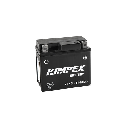Kimpex Battery Maintenance Free AGM (Model number: YTX5L-BS(GEL))