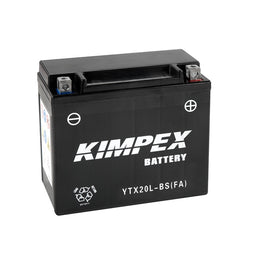 Kimpex Battery Maintenance Free AGM (Model number: YTX20(L)-BS(FA))