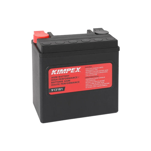 Kimpex Battery Maintenance Free AGM (Model number: GYZ16HL)